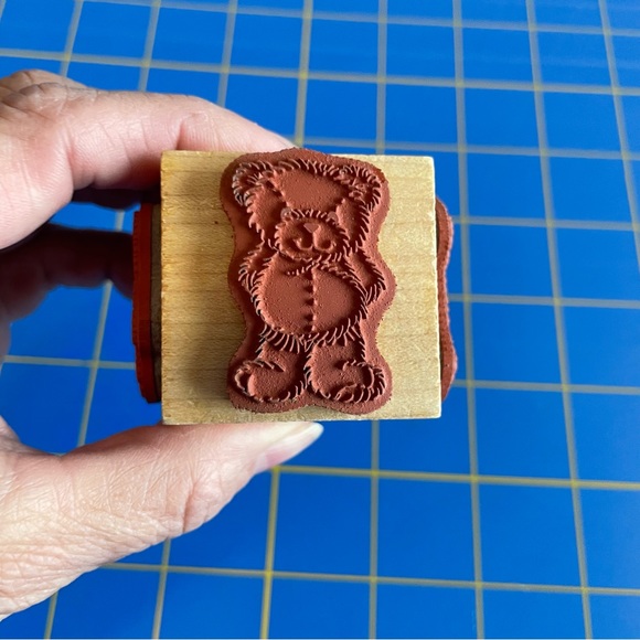 Bear Sayings Rubber Stamp set, You’re Beary Sweet, You’re Beary Special, 90’s - Picture 2 of 10